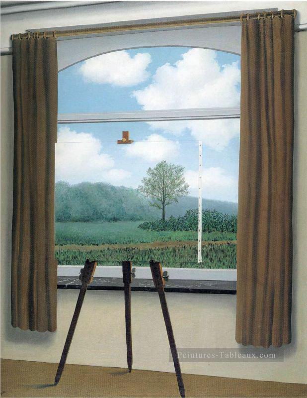 La condición humana 1933 René Magritte Pintura al óleo